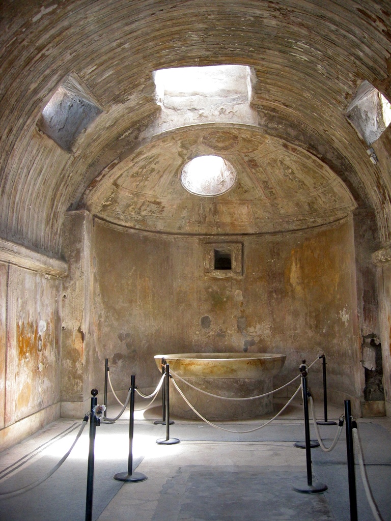Calidarium, the Forum Baths